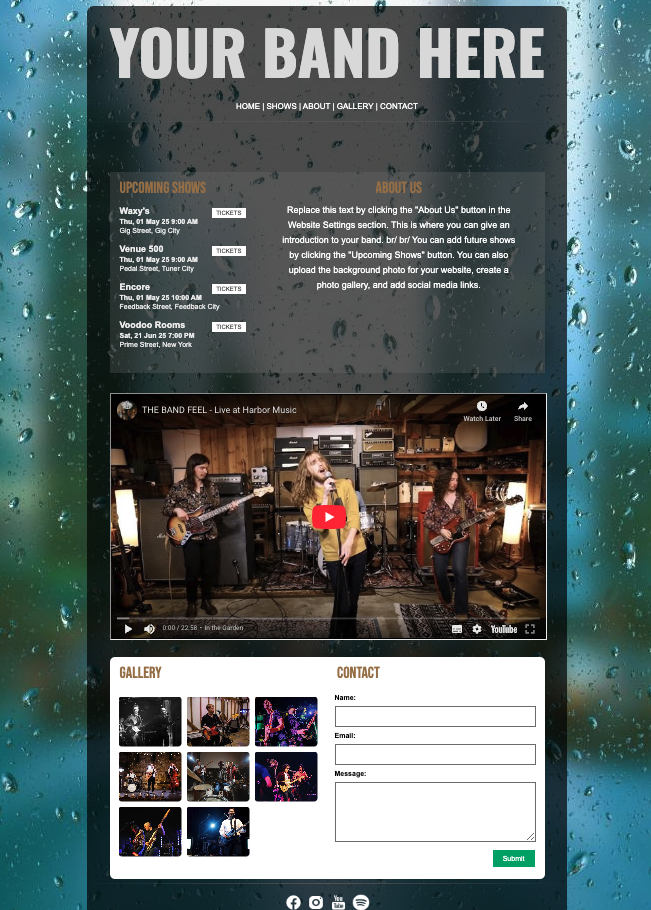 Electronic Press Kit Desktop